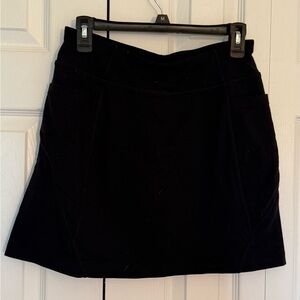 Athleta Classic Black Tennis Skirt